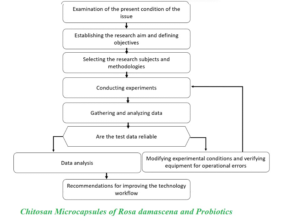 Chitosan Microcapsules of Rosa damascena and Probiotics