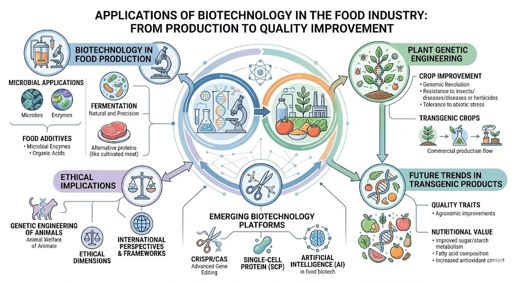 Biotechnology in Food Industry: From Production to Quality 