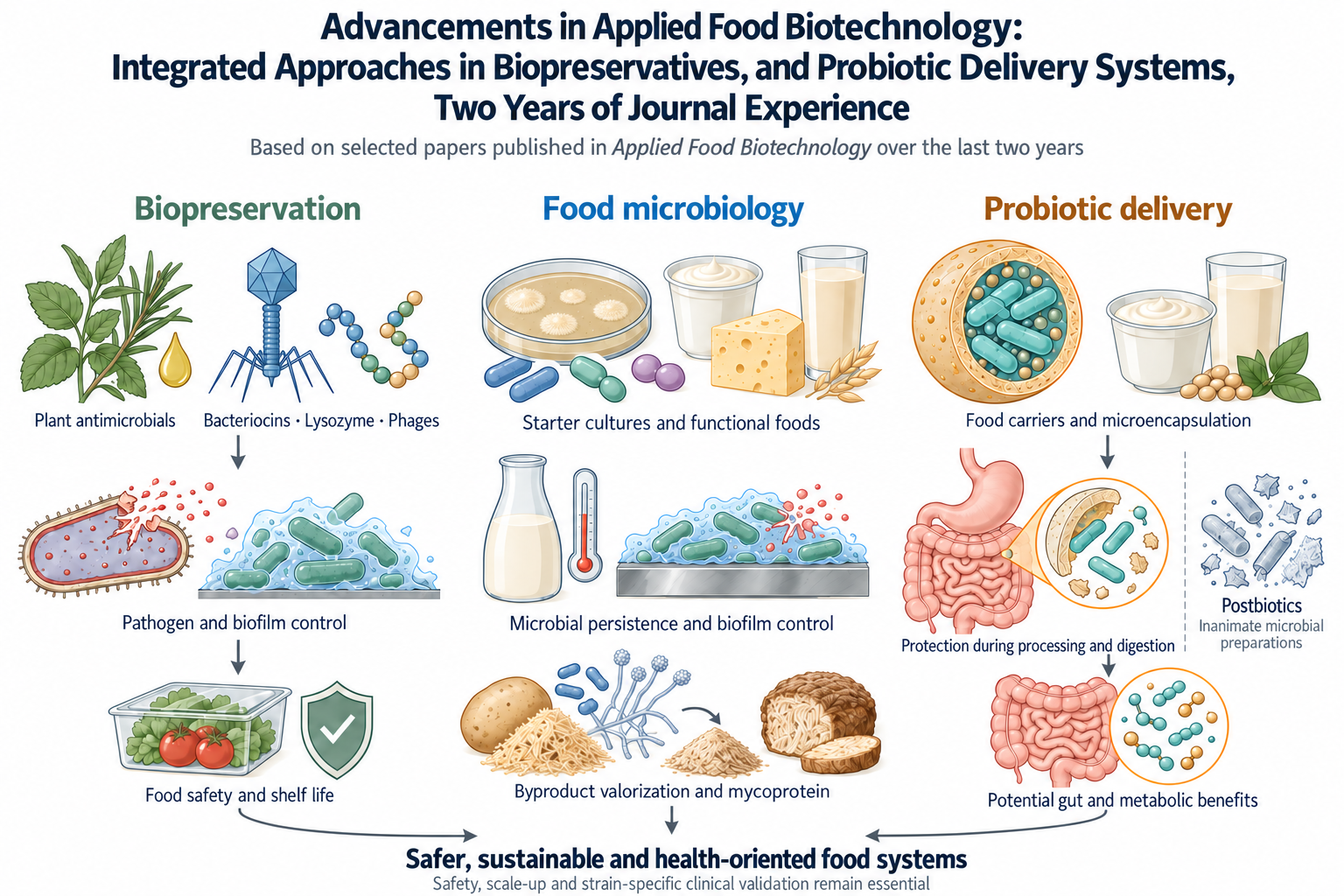 Applied Food Biotechnology: Biopreservatives, Fermentation, Probiotics